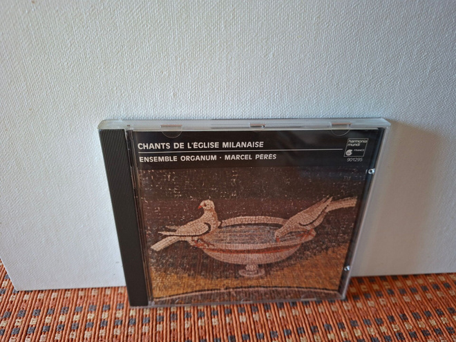 Ensemble Organum,Marcel Peres:Chants De L'Eglise MilanaiseCD