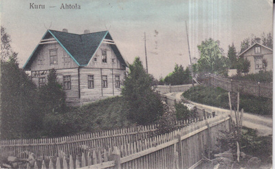 Kuru - Ahtola , Wanhakortti . p90