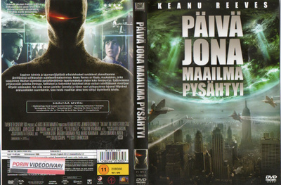 Päivä Jona Maailma Pysähtyi (10 137) k -FI- DVD suomik. kea