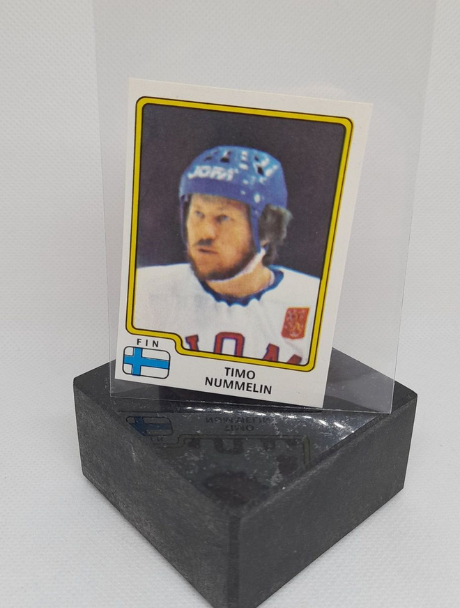 Timo Nummelin : Jääkiekon MM-kisat 1979, Panini tarra