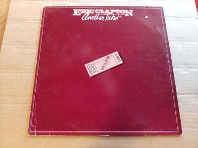 LP Eric Clapton Another ticket