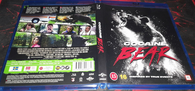 Cocaine Bear (blu-ray)