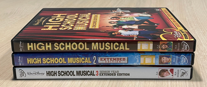 High School Musical Trilogia (3DVD)