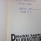Heikki Luoma :  Palkkasoturi ( SIGNED) SIS POSTIKULU - pikkukuva 2
