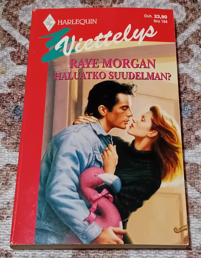 Harlequin Viettelys / Raye Morgan - Haluatko suudelman?