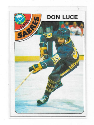 1978-79 Topps #58 Don Luce  Buffalo Sabres
