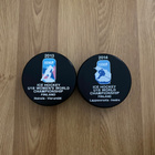 Jääkiekko IIHF U18 MM 2013 & 2014 - Official Game Pucks. - pikkukuva 1