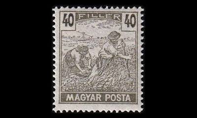 Unkari 250 ** Viikatemies 40 f (1919)