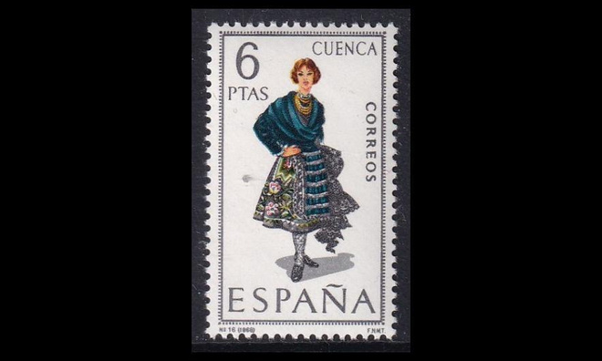 Espanja 1754 ** Kansanpukuja Cuenca (1968)
