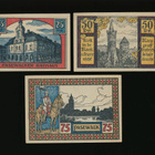 Saksa Notgeld 25, 50, 75 Pfennig, Pasewalk 1921 - pikkukuva 1