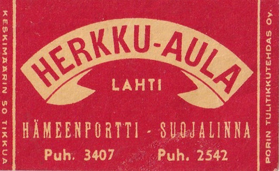 Lahti. Herkku - Aula   b506