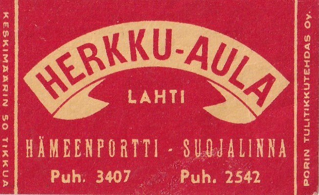 Lahti. Herkku - Aula   b506