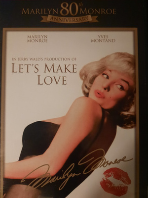 LEMMENLOUKKU DVD (Marilyn Monroe, Let' make love)
