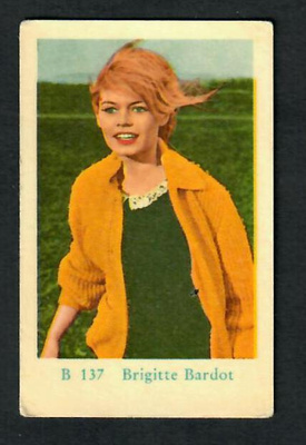Keräilykuva - Brigitte Bardot B 137