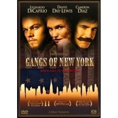 Gangs of New York, 2xDVD po Leonardo Di Caprio