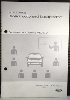 FORD - Bensiinimoottorien ohjausjärjestelmät - MED 17.0