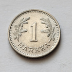 1 mk, circ, v . 1940, CuNi,  kl n. 7-8 - pikkukuva 3