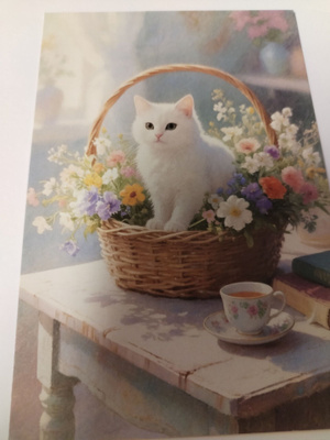 Kissa  kortti, kulkematon.