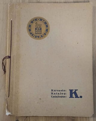 Riihimäki Oy. Kristallien kuvasto; Painovuosi 1929 