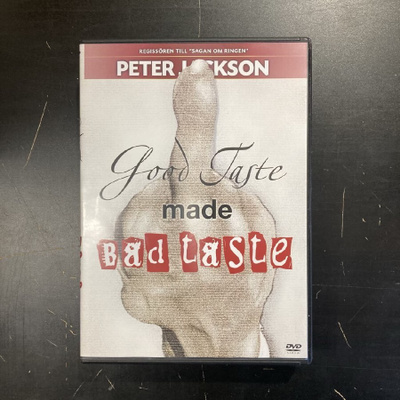 Good Taste Made Bad Taste DVD