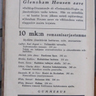 Sapper: Glensham Housen aave, Gummerus 1935. 256 s. - pikkukuva 2