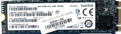 256GB M.2 2280 SATA III
