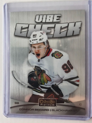 Connor Bedard 2025-26 OPC Platinum Vibe Check
