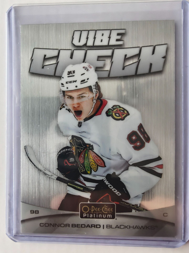 Connor Bedard 2025-26 OPC Platinum Vibe Check