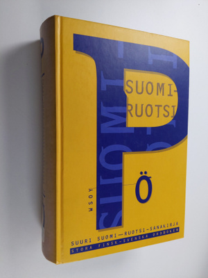 Suuri Suomi-Ruotsi sanakirja : Toinen osa : P-Ö