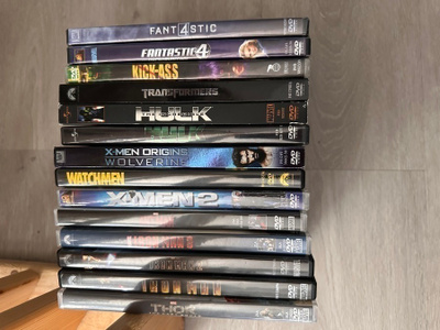 Scifi/ Marvel ym. DVD