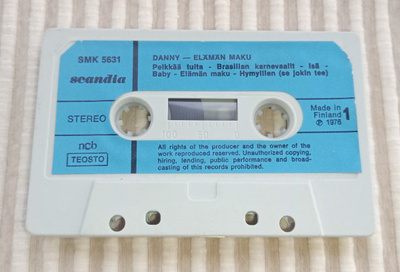 DANNY ELÄMÄN MAKU   C-KASETTI