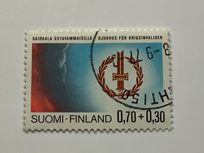 779 / 1976 Sairaala sotavammaisille o leimattu
