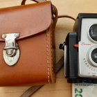 VANHA Kamera Kodak Brownie Starflex Made in USA KIVA - pikkukuva 1