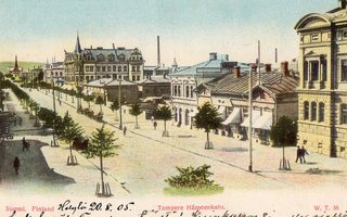 Vanha postikortti- Tampere