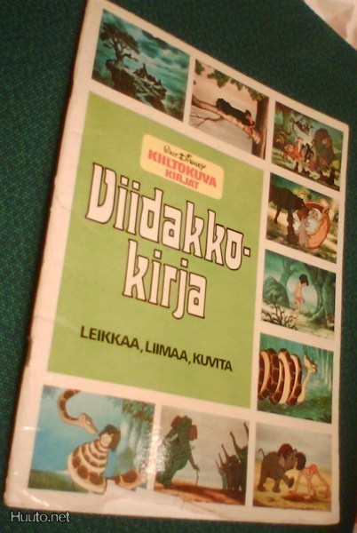 Disney: Viidakkokirja (1973, kiiltokuvakirja )