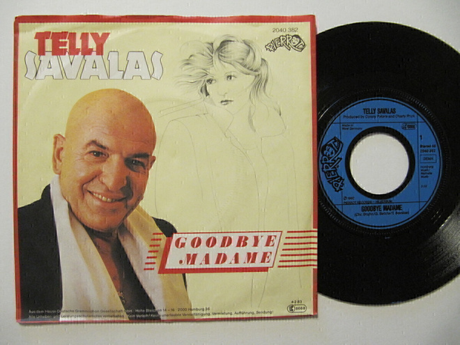 Telly Savalas Goodbye Madame 7" sinkku Kojak