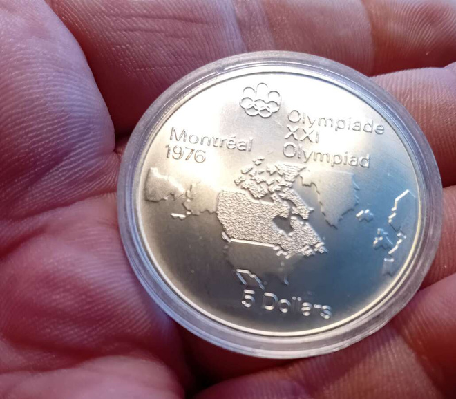 Myydään Montreal Olympia juhlaraha