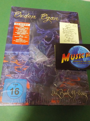 ORDEN OGAN - THE BOOK OF OGAN UUSI 2DVD+2CD BOKSI