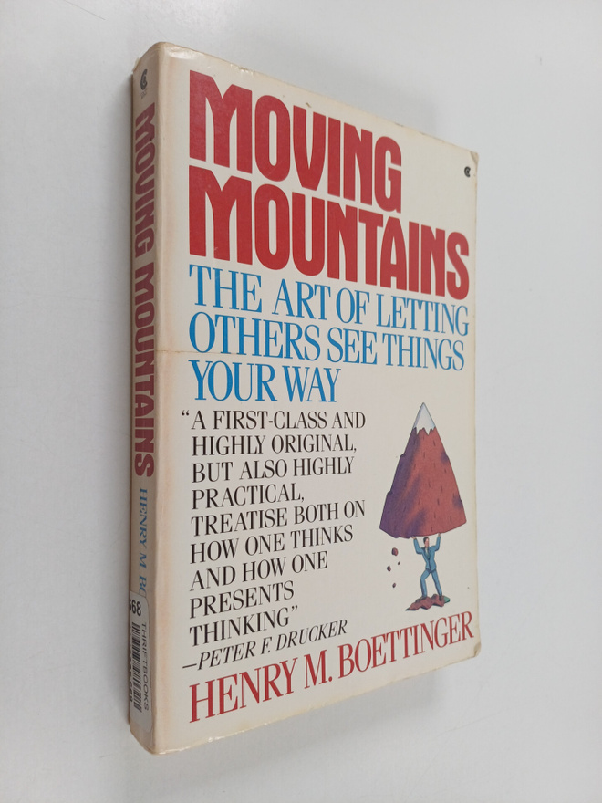 H. M. Boettinger : Moving Mountains, Or, The Art and Craf...