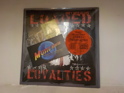 DUFF MCKAGAN - GREED M-/M- UK 2008 7"