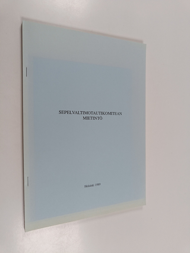 Sepelvaltimotautikomitean mietintö = Kranskärlssjukdomsko...