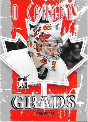 2007 ITG O`Canada #71 Justin Pogge , Canada MV