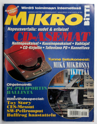 Mikro Bitti lehti 3/1996 - katso sisältö kuvista