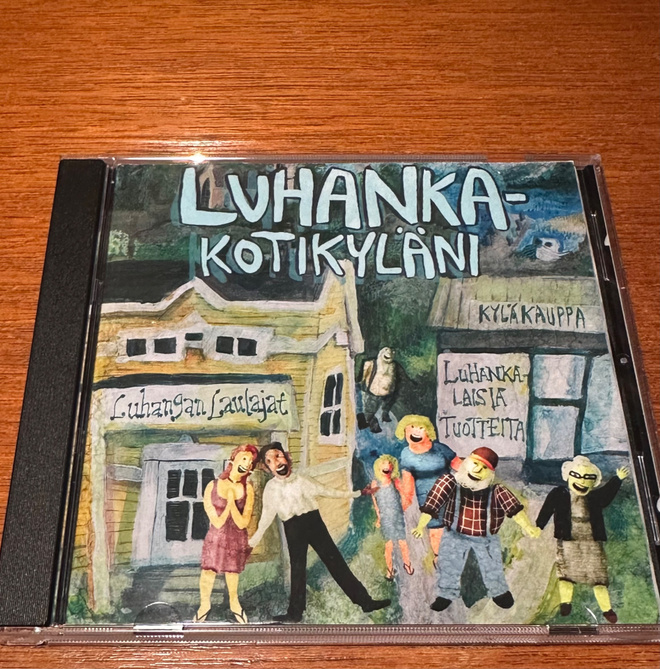 Toni Edelmann / Luhangan Laulajat:  Luhanka-kotikyläni CD