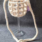 Alina´s Handmade virkattu viinilasin kantoapu - pikkukuva 4