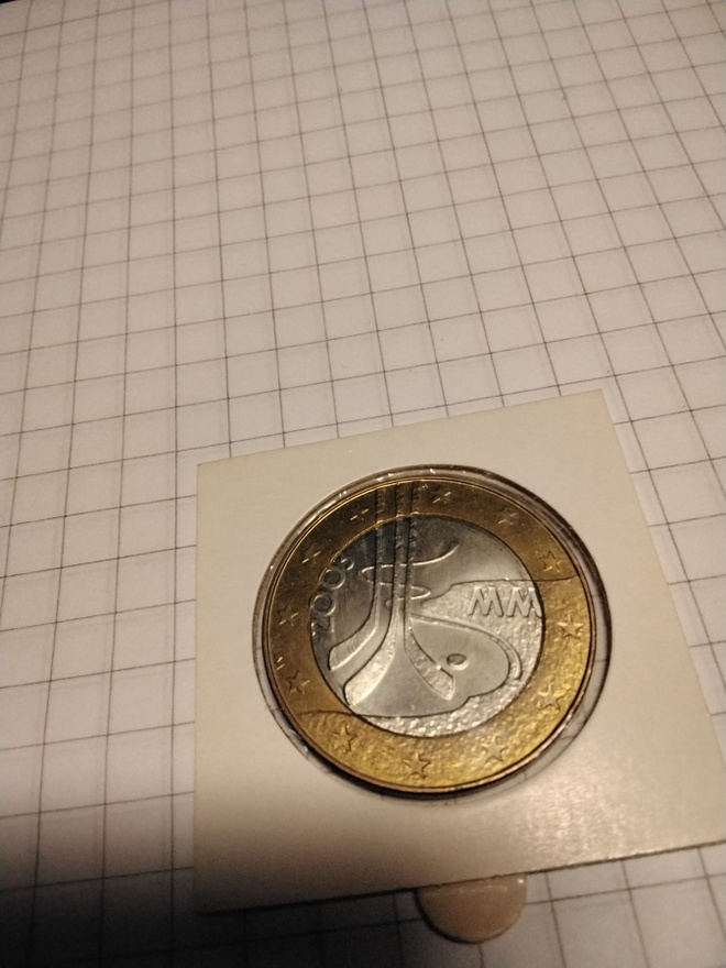 Suomi 5 € 2003 Jääkiekon MM- kisat "Jutin femma"
