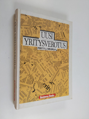 Pertti J. Siikarla : Uusi yritysverotus