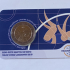 Suomi 2025 2 € Suomi-Ruotsi maaottelu 100 v coincard - pikkukuva 1