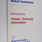 Werner Ebeling : Chaos, Ordnung, Information - Selbstorga... - pikkukuva 1