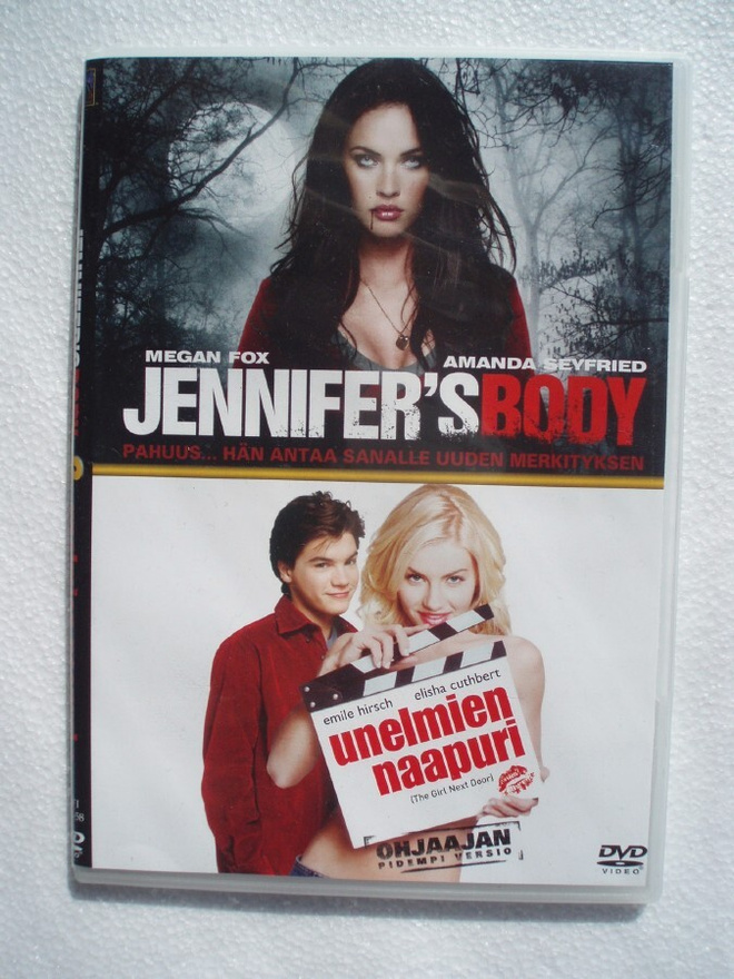 Jennifer's body & Unelmien naapuri DVD